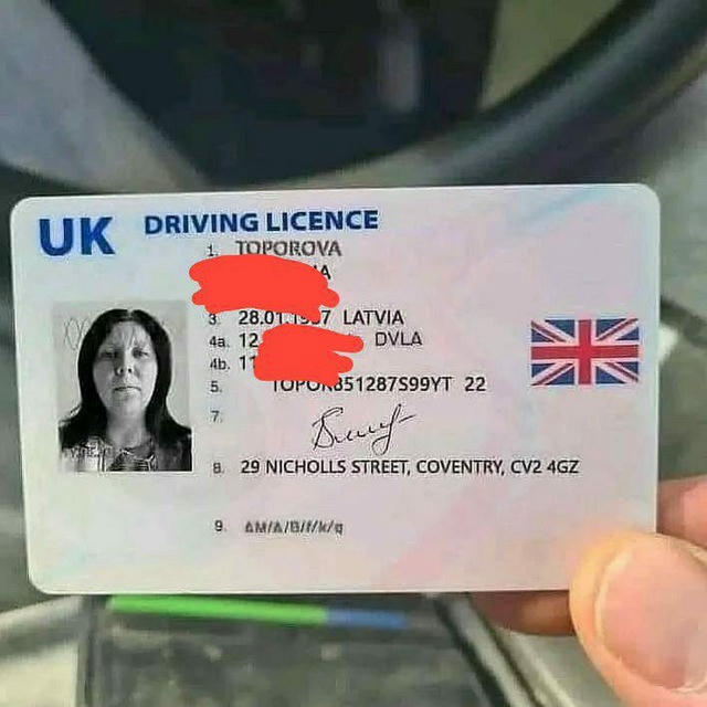 Driver License 🇨🇦 Europe Documents,Driver license & Passport