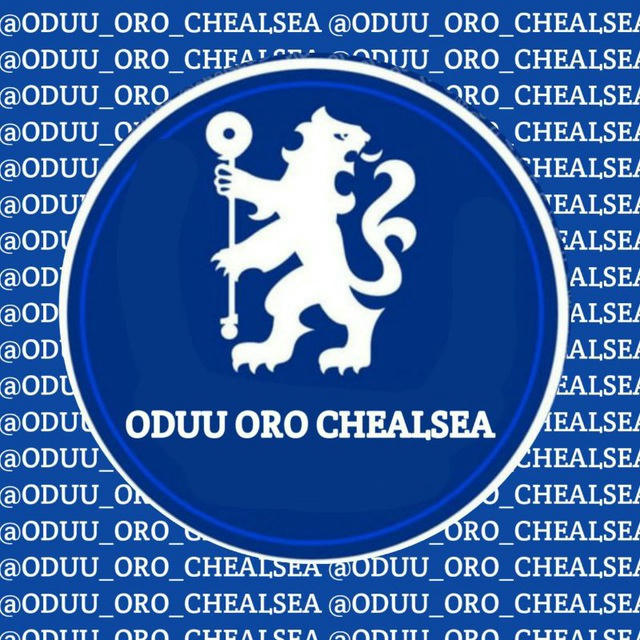 ODUU ORO CHELSEA⚽️