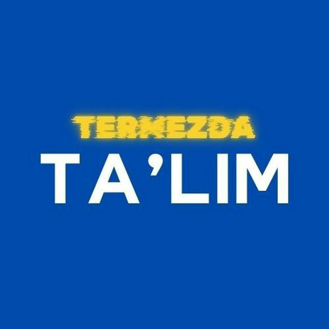 Ta'lim-Termezda 🎓