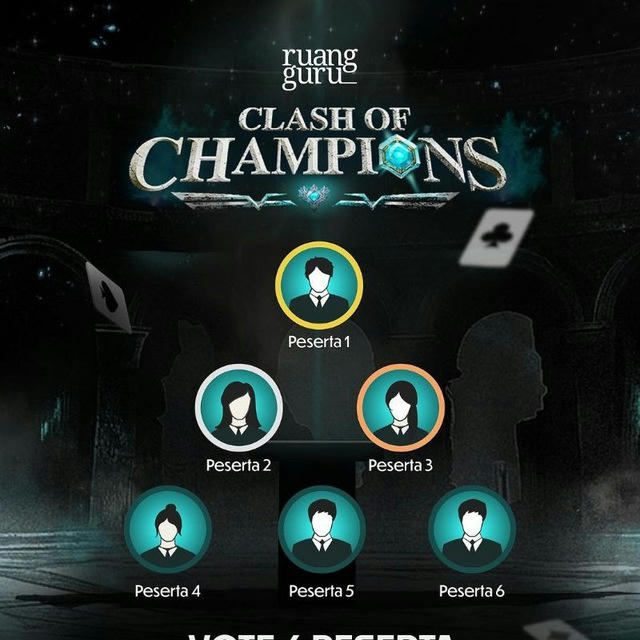 CLASH OF CHAMPIONS RUANG GURU