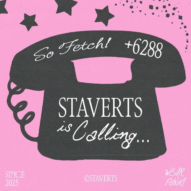 Staverts is Calling.. 📞🩷